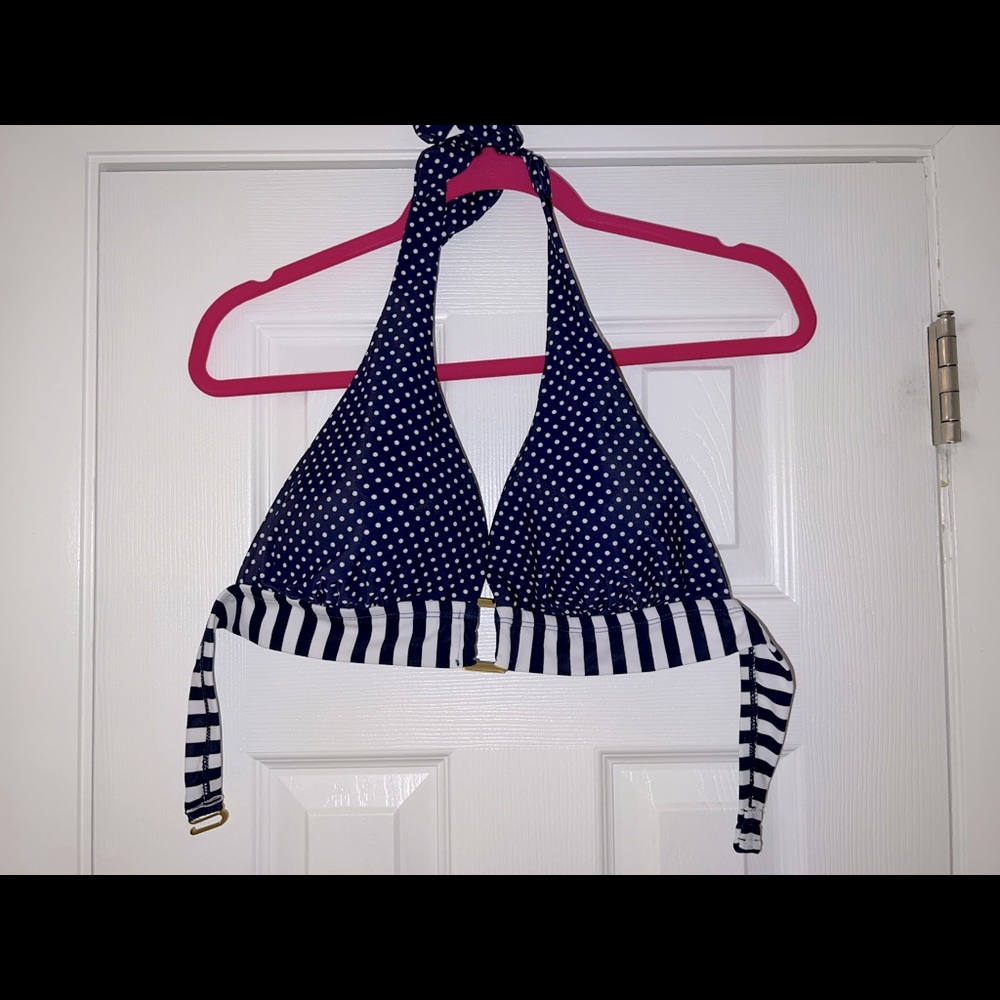 NWOT. Marilyn Monroe Navy Bikini